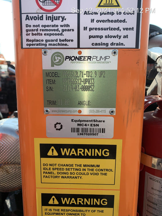 2021 PIONEER PP66S12L71-TD2.9L4