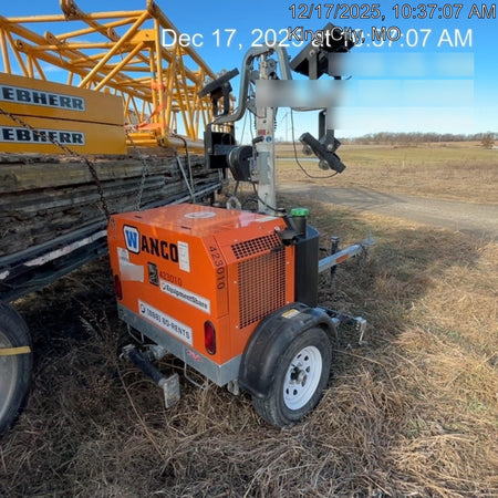 2024 Wanco WLTT-4MM4K Diesel, Deep Sea Controller, Shore Power Plug, Auto Start, (4) 350W LED Floodlights, 4kW Generator, 60 Gal Fuel Tank, 2" Ball, T3