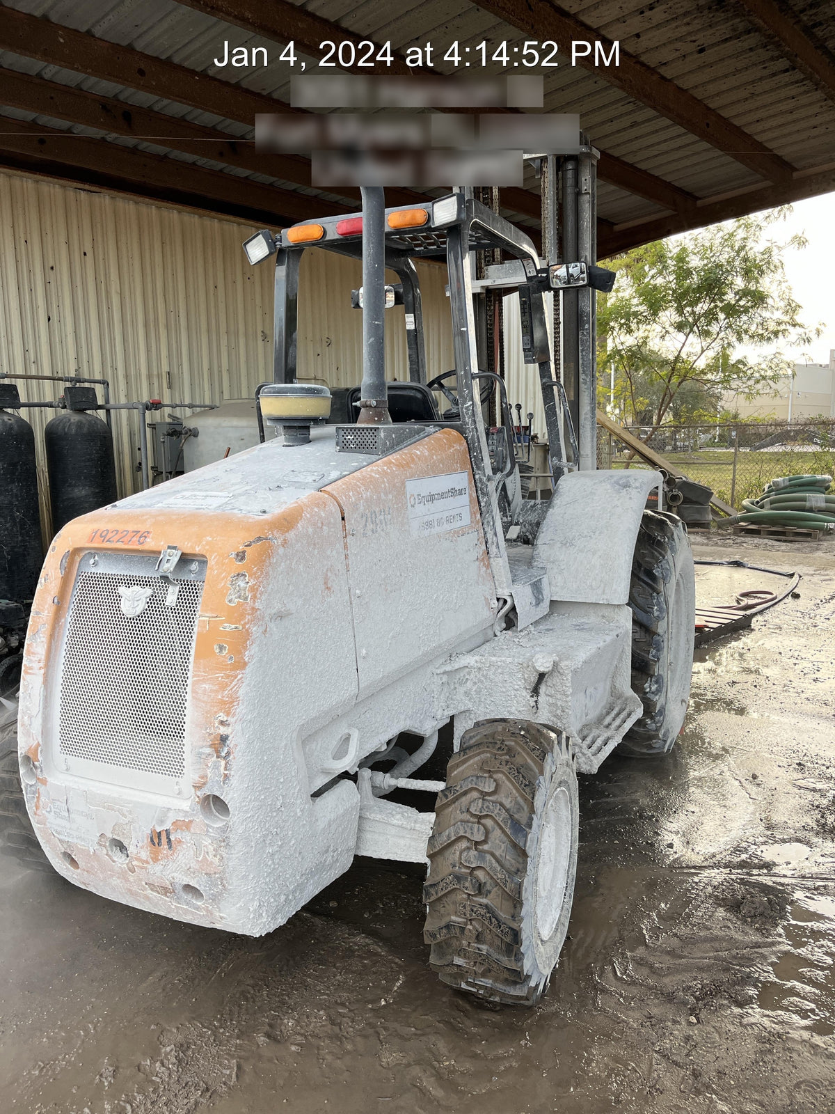 2018 CASE 586H