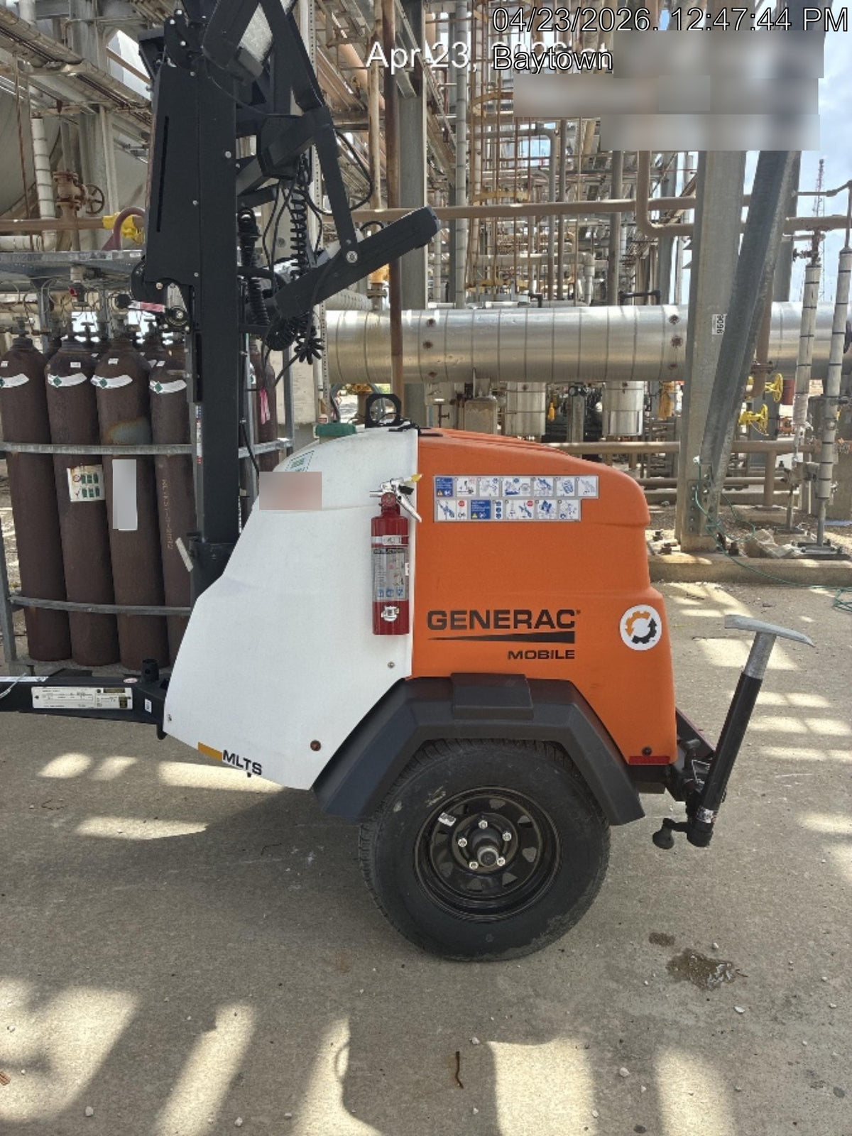 2024 Generac MLTS-4 2.4kW, Mitsu Eng, Analog, LED, Diesel.