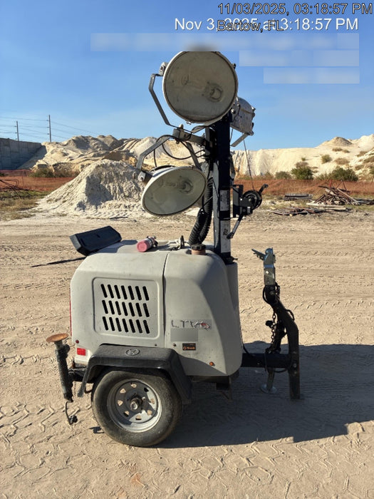 2018 Wacker Neuson LTV6L-MH Wacker Neuson LTV6L Mobile Light Tower w/Fuel Level Sensor Installed