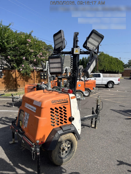 2023 Generac MLT2 Diesel, Flex Switch 120V Input, Powerzone Controller, 
(4) 320W LED Lights, 4kW Generator, 39.9 Gal Fuel Tank, 2" Ball, T3