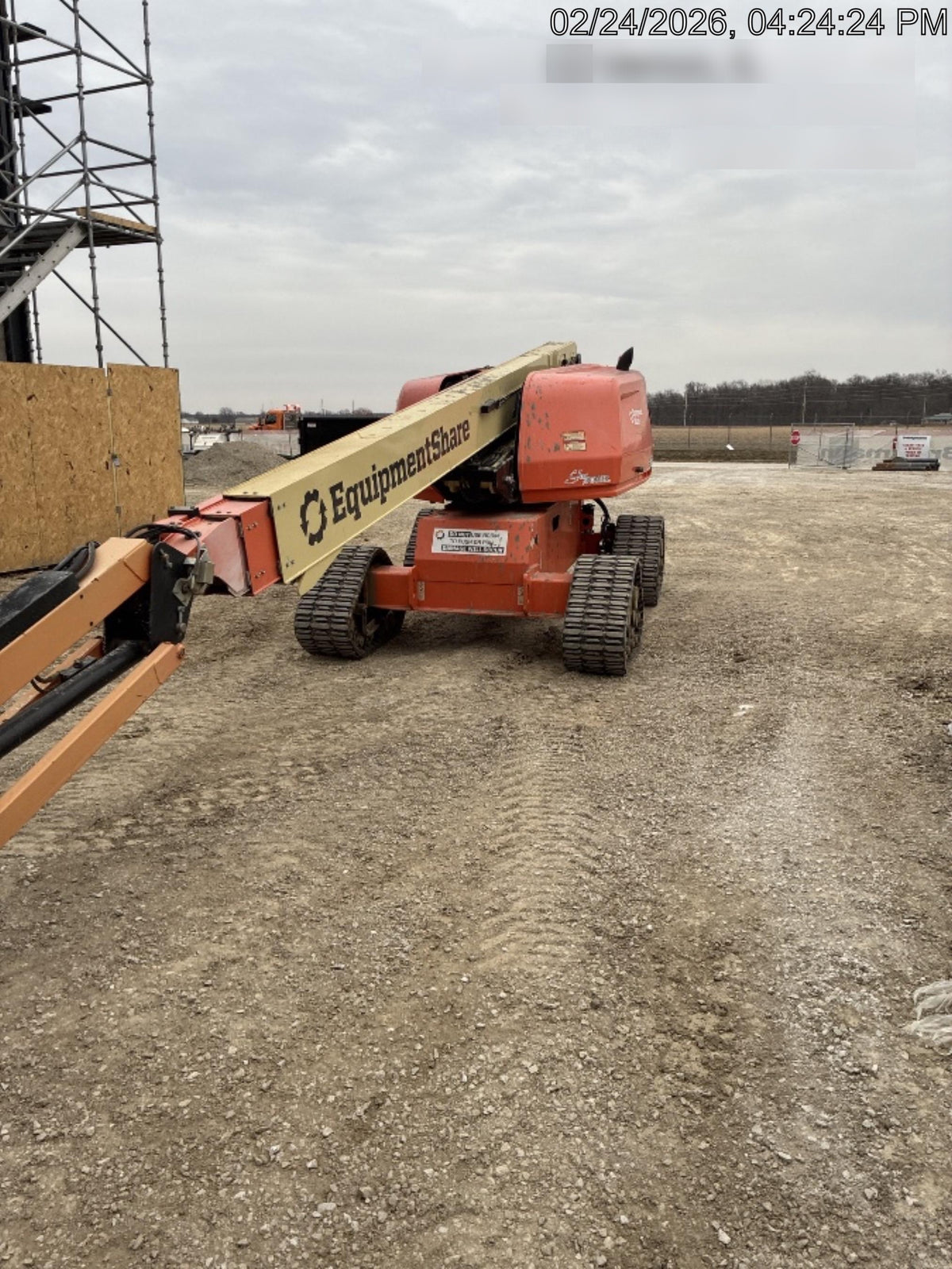 2022 JLG 660SJ Quad Track