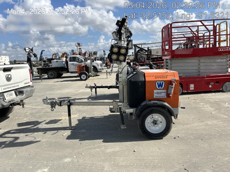2024 Wanco WLTT-4MM4K Diesel, Deep Sea Controller, Shore Power Plug, Auto Start, (4) 350W LED Floodlights, 4kW Generator, 60 Gal Fuel Tank, 2" Ball, T3