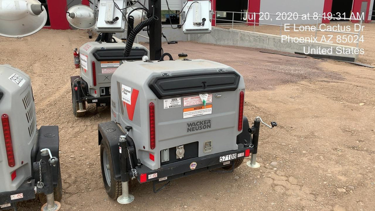 2019 Wacker Neuson LTV6K-LED Standard LED Towable Light Tower w/None