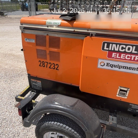 2022 Lincoln Electric LE400 Kubota V1505, Trlr, Cable Rack, Light Kit, ES Decals, T3