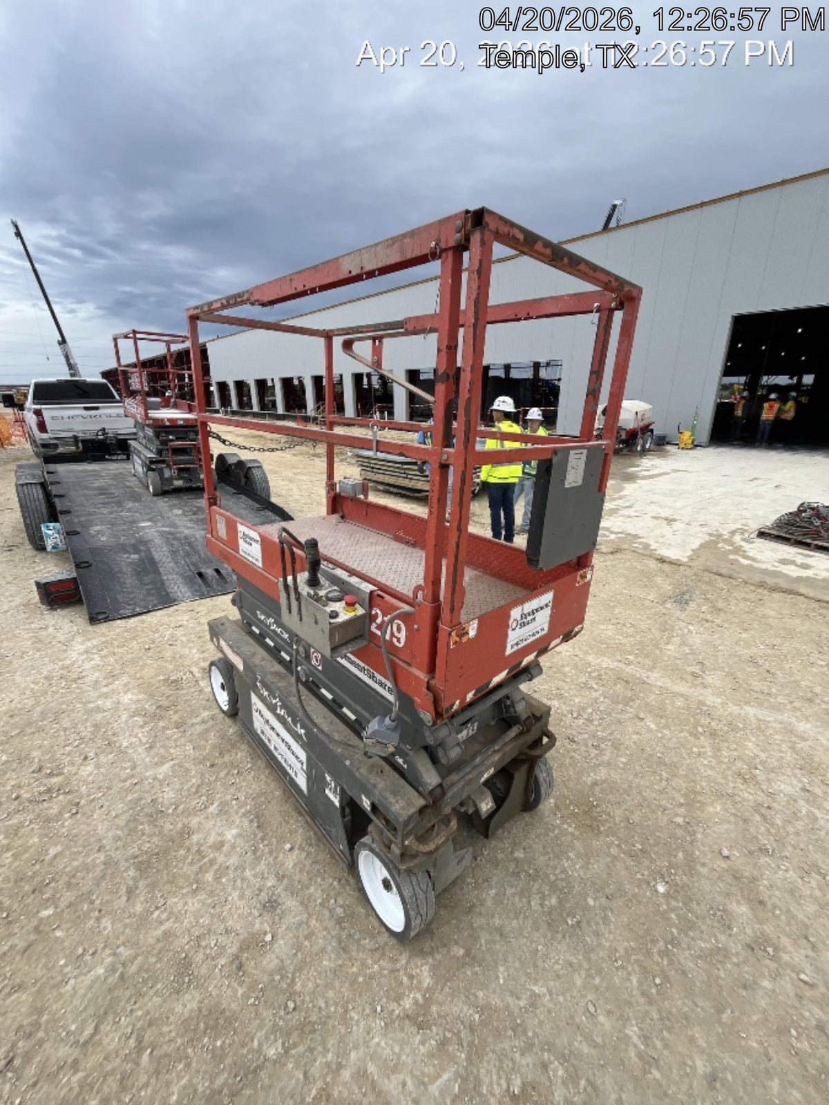 2019 Skyjack SJIII-3219 Standard Options, Trojan Batteries