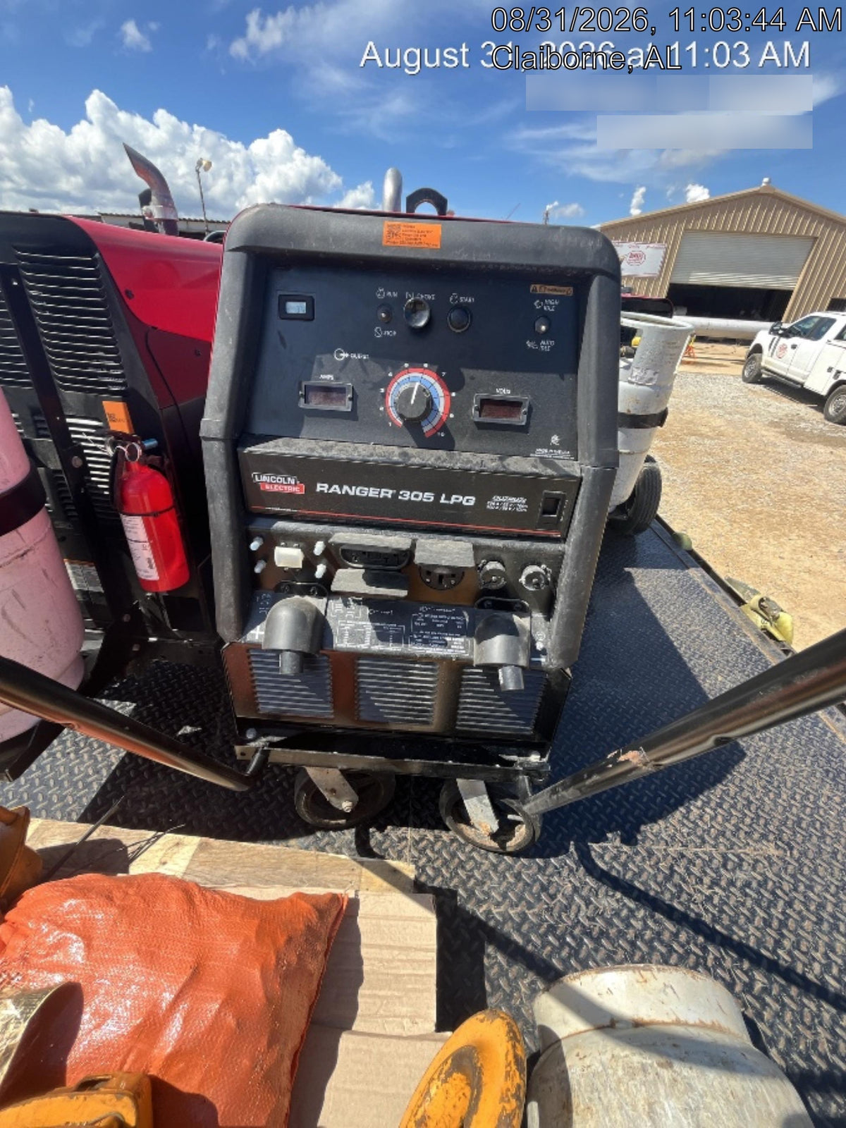 2021 Lincoln Electric Ranger 305 LPG K3430-1, Ranger 305 LPG, Undercarriage, Tank Holder & Strap, 10kw AC Gen, 25hp Kohler LPG Eng