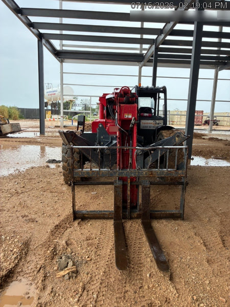 2018 Manitou MTA10055 MTA10055 - 74 HP T4, Canopy, Worklights/Strobe, Beacon, 66" Carriage, 60" Forks, Solid Tires, Lift Hook, Aux Hydraulics