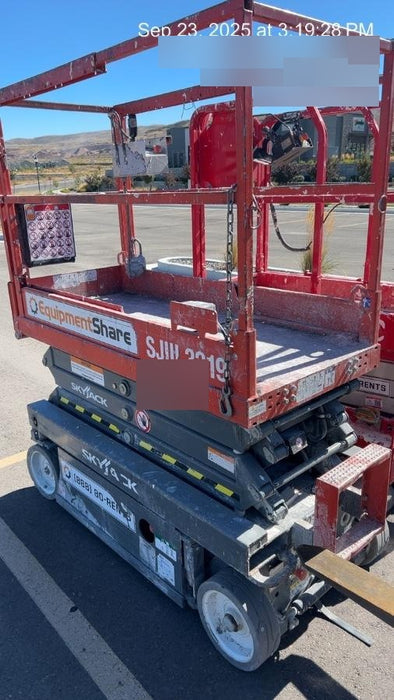 2019 Skyjack SJIII-3219 Standard Options