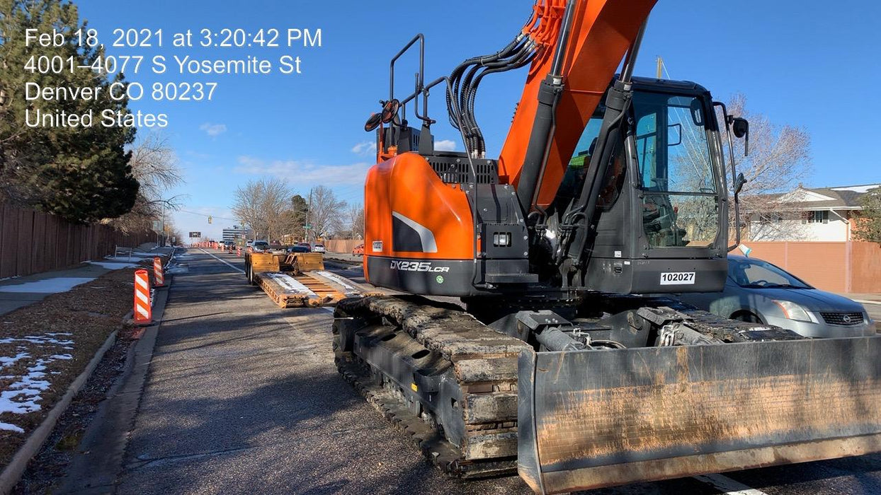 2019 DOOSAN DX235LCR-5