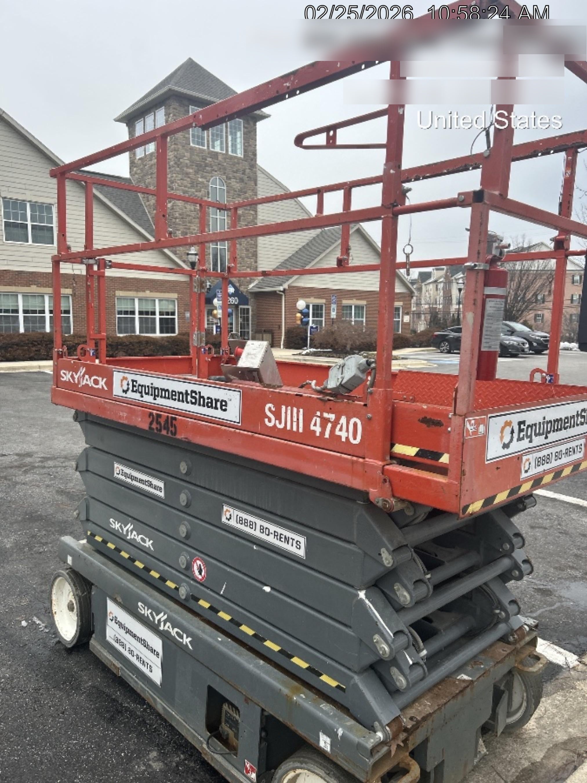 2016 SKYJACK SJIII-4740