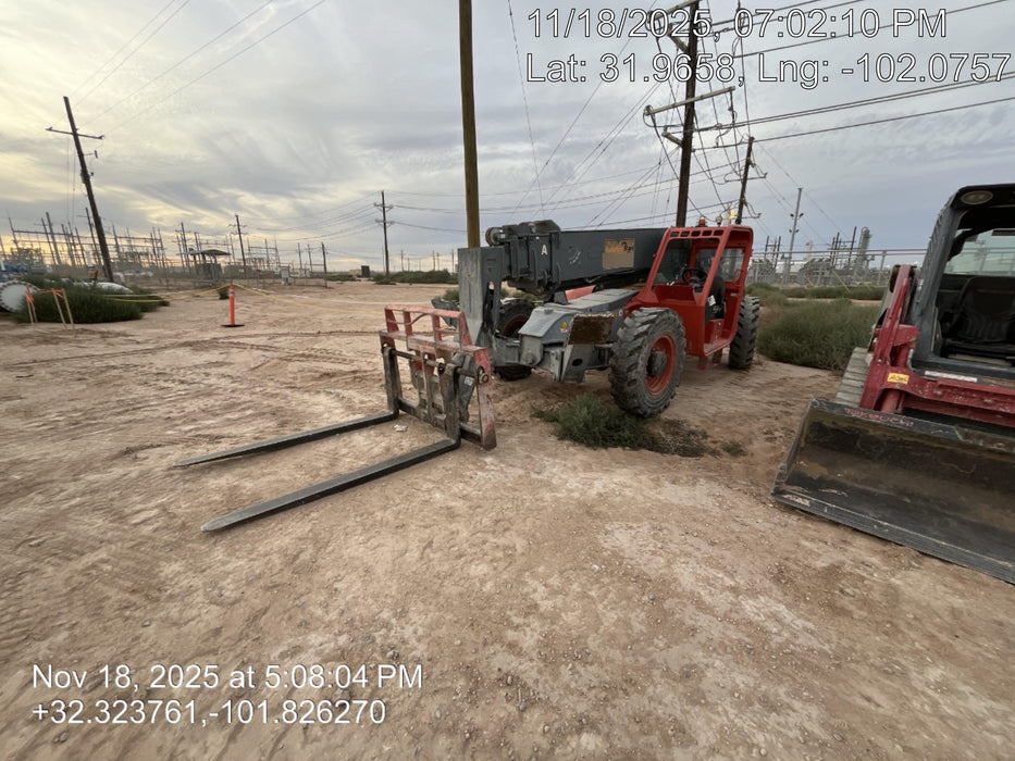 2018 Skyjack SJ1056 TH Skyjack 1056 TH Telehandler w/Open ROPS, Work Lights/Beacon, Solid Tires, 60" Carriage and Forks