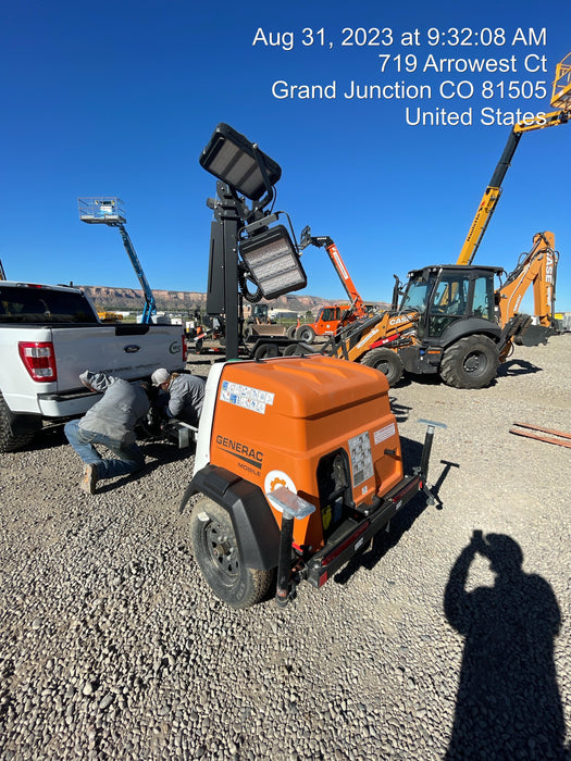 2023 Generac MLT2 Diesel, Flex Switch 120V Input, Powerzone Controller, (4) 320W LED Lights, 4kW Generator, 39.9 Gal Fuel Tank, 2" Ball, T3