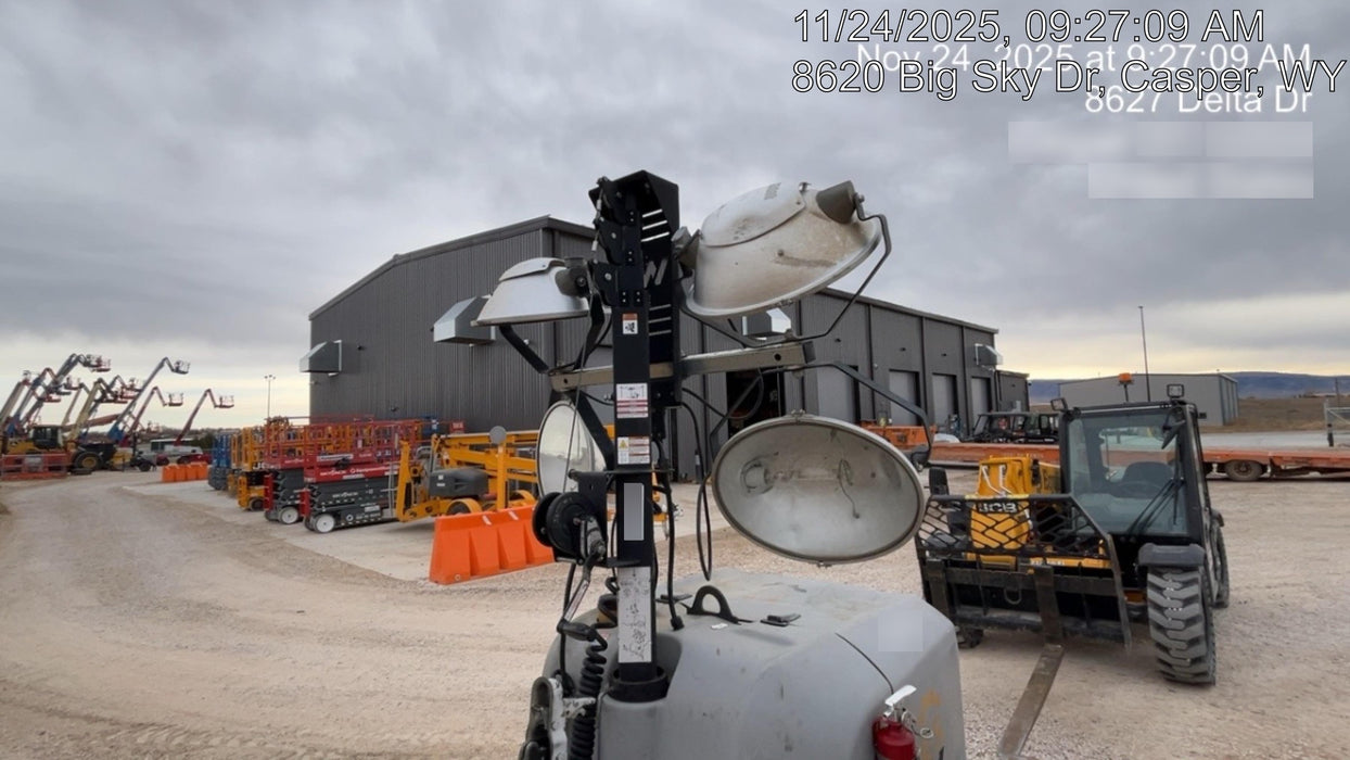 Wacker Neuson LTV6K-MH Wacker Neuson LTV6K Mobile Light Tower w/Fuel Level Sensor Installed