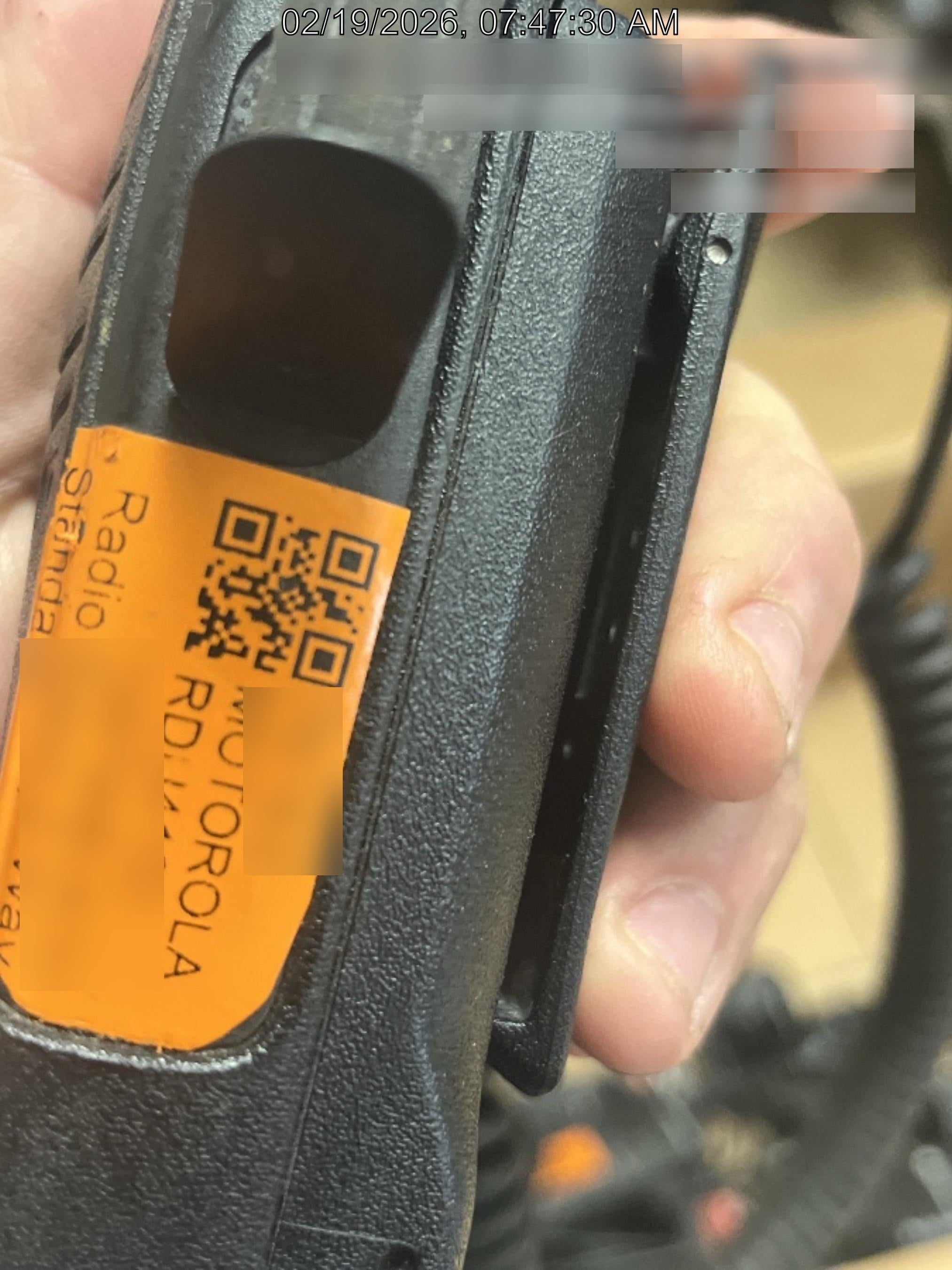 2020 MOTOROLA RDU4100