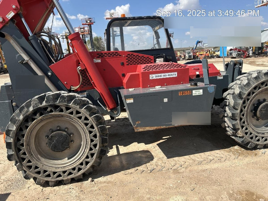 2018 Manitou MTA10055 Manitou MTA10055 - Canopy, Worklights, Beacon, 66" Carriage, 60" Forks, Solid Tires, Aux Hydraulics