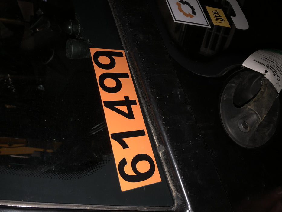 2020 JCB 510-56 Cab/Heat/Air, 74 HP, Solid Tires, STD Worklight, Beacon, Aux Hydraulics, Lifting Eye, Back up Alarm w/66" Carriage/60" Forks