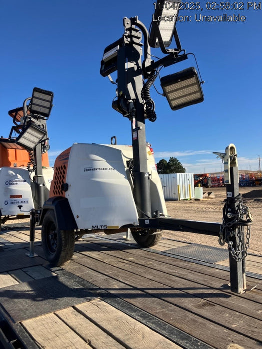 2024 Generac MLT2 Diesel, Flex Switch 120V Input, Powerzone Controller, 
(4) 320W LED Lights, 4kW Generator, 39.9 Gal Fuel Tank, 2" Ball, T3