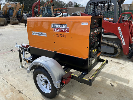 2023 Lincoln Electric LE400 Kubota V1505, Trlr, Cable Rack, Light Kit, ES Decals, T3