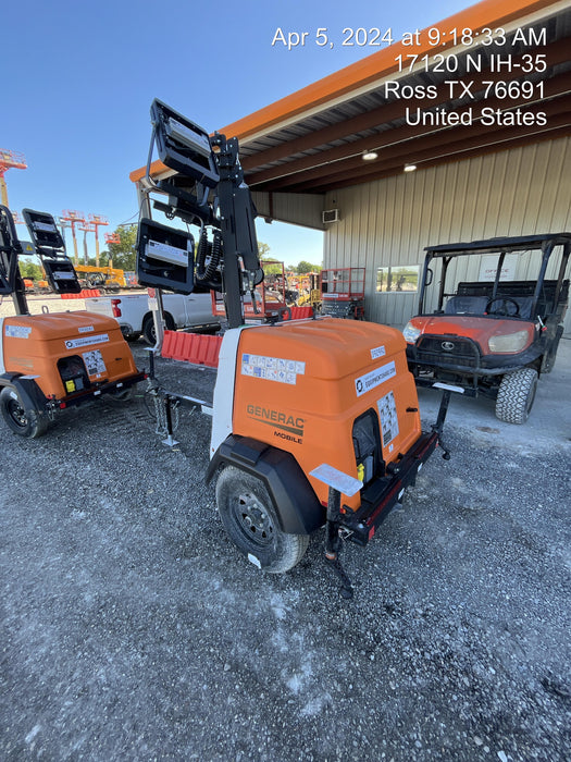 2024 Generac MLT2 Diesel, Flex Switch 120V Input, Powerzone Controller, 
(4) 320W LED Lights, 4kW Generator, 39.9 Gal Fuel Tank, 2" Ball, T3