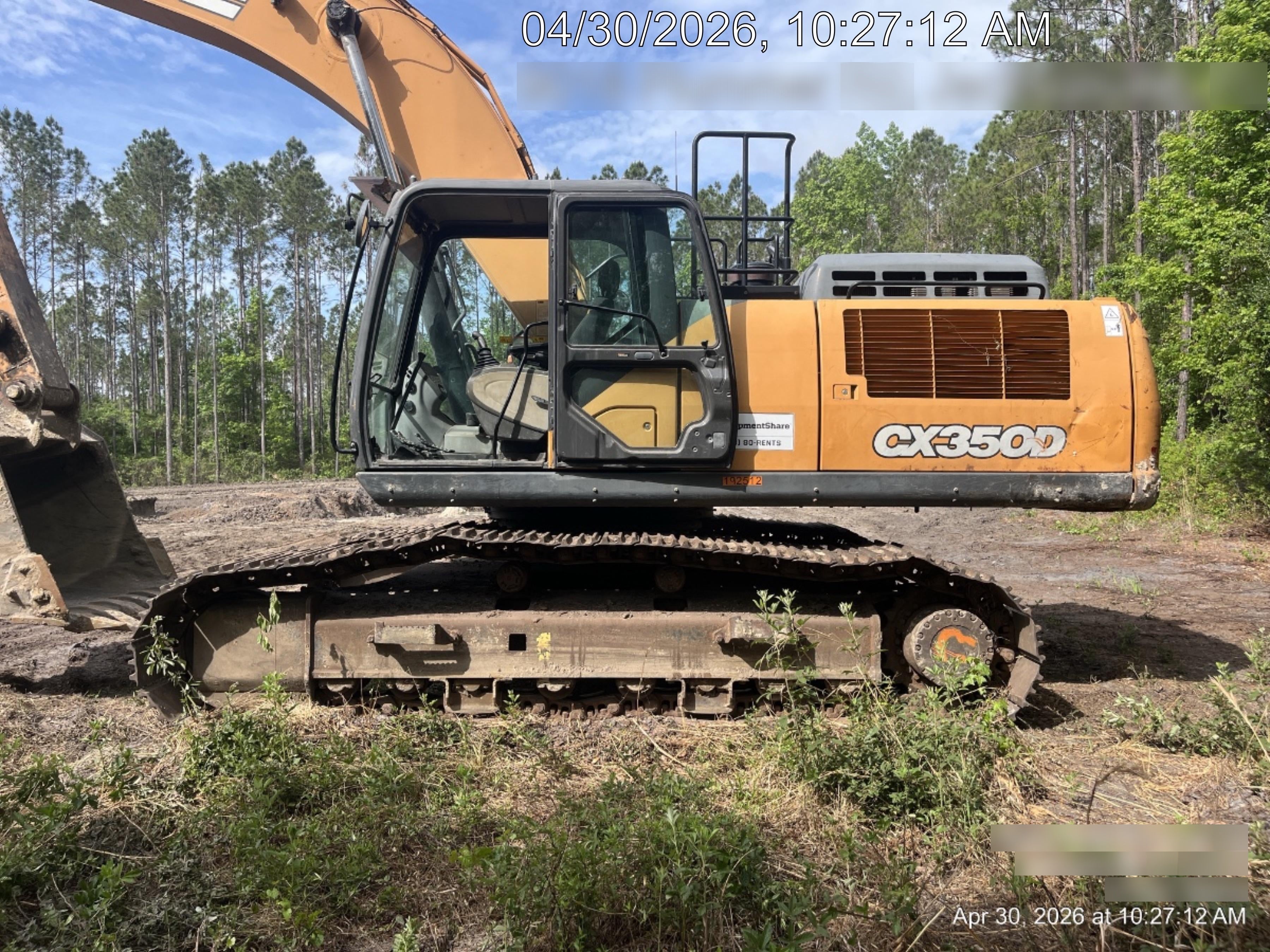 Case CX350D Track Excavators