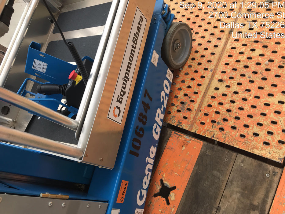 2020 GENIE GR-20