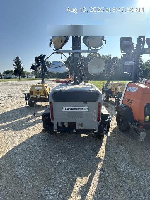 2019 Wacker Neuson LTV6L-MH Wacker Neuson LTV6L Mobile Light Tower w/Fuel Level Sensor Installed