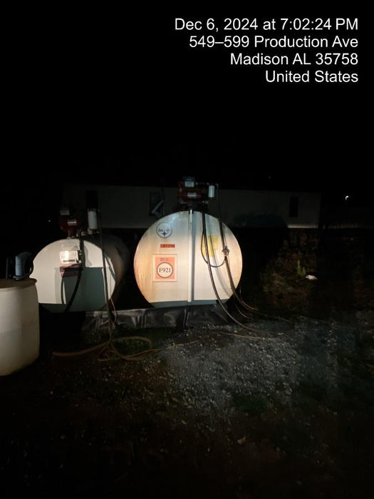 2020 HUGHES 500gal Fuel Tank