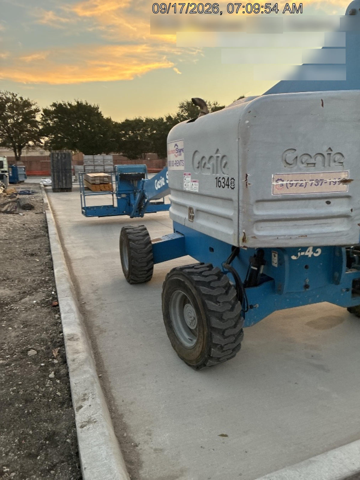 2016 GENIE S-45