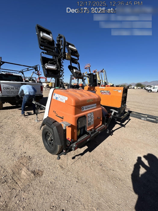 2024 Generac MLT2 Diesel, Flex Switch 120V Input, Powerzone Controller, 
(4) 320W LED Lights, 4kW Generator, 39.9 Gal Fuel Tank, 2" Ball, T3