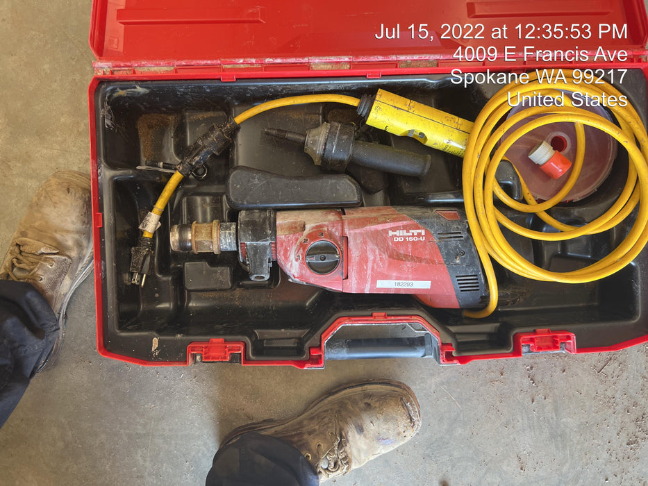 2021 HILTI DD 150-U
