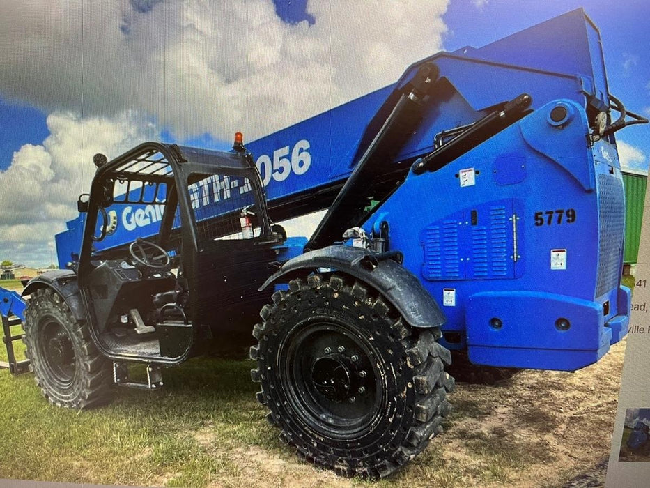 2017 Genie GTH-1056 Genie GTH1056, Solid Tires, 60" carriage, Open ROPS