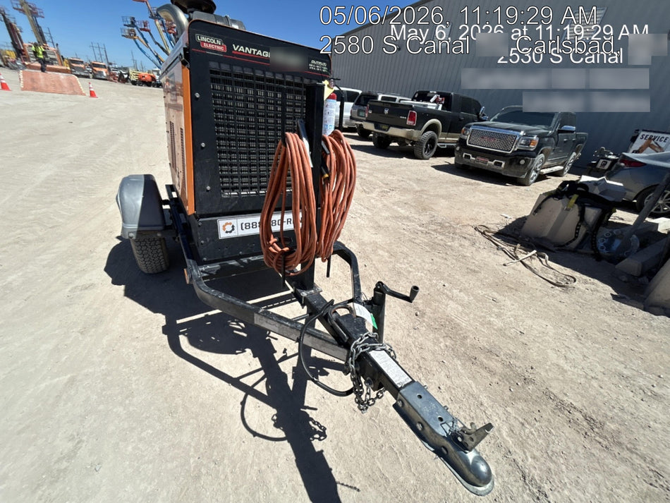 2022 Lincoln Electric Vantage 549X Crosslink Technology, Trailer Mounted, ES Decals, T3