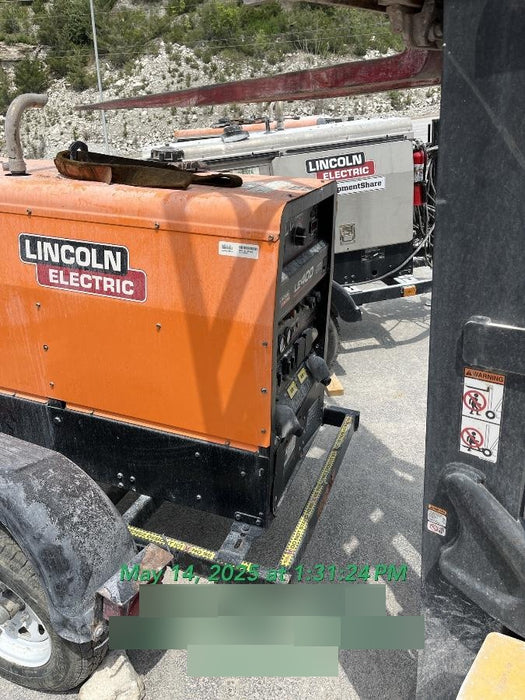 2022 Lincoln Electric LE400 Kubota V1505, Trlr, Cable Rack, Light Kit, ES Decals, T3