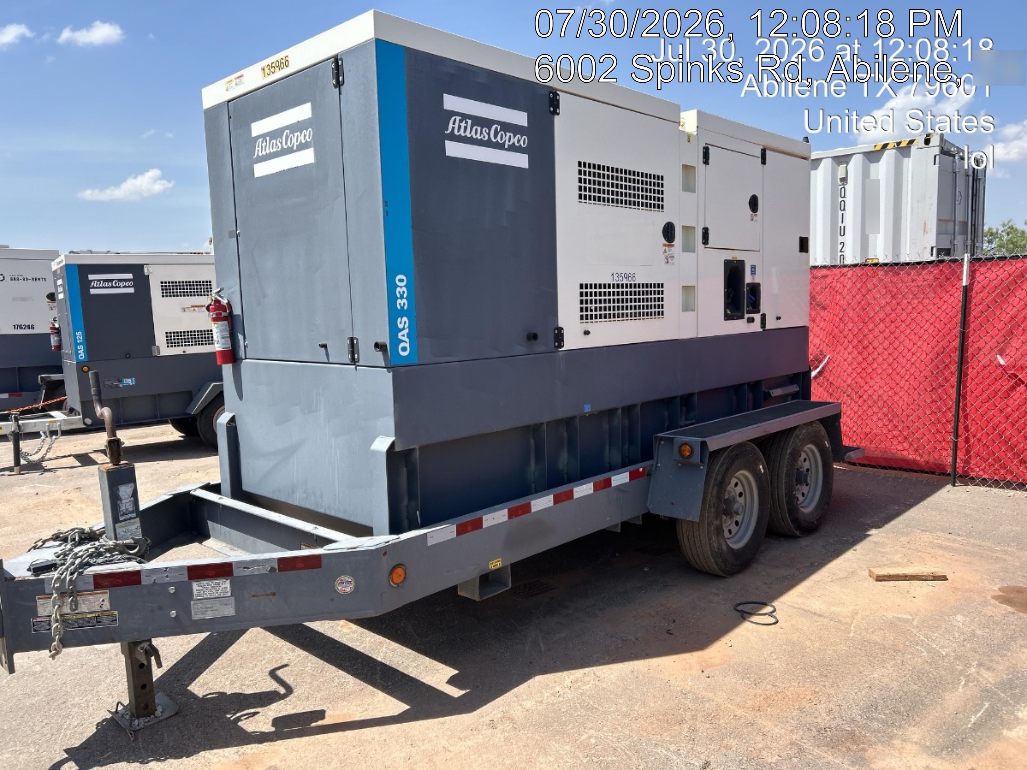 2021 ATLAS COPCO QAS 330