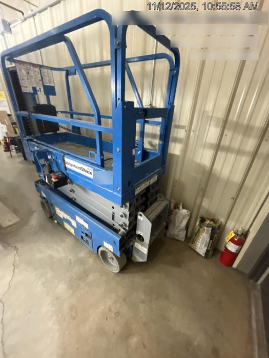 2020 Genie GS-1930 Solid Non Marking Tires, Beacon, Folding rails with half height swing gate