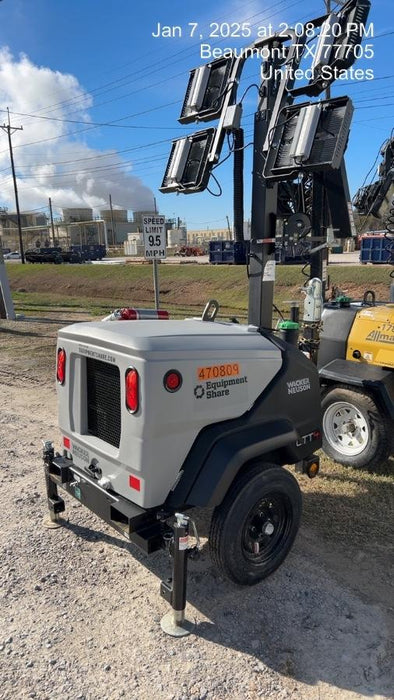 2024 Wacker Neuson LTT4 Diesel, Kohler KDW702, Deep Sea Controller, Auto Start, LED 320W, Bypass Outlet, T3