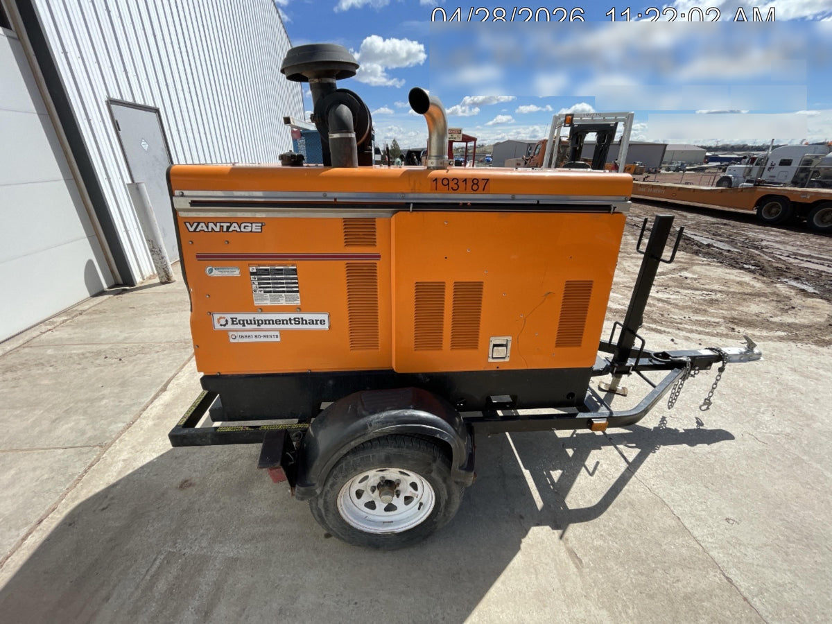 2021 Lincoln Electric Vantage 549X Ready Pak 3, ORANGE (includes trailer, cable rack, fender light kit)