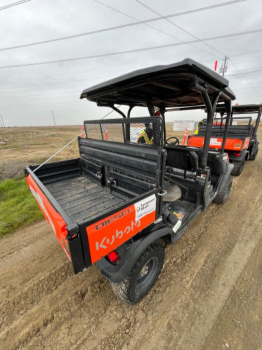 2021 Kubota RTV-X1140W-H Plastic Canopy, Windshield Acrylic Clear, LED Strobe Light, Wire Harness Kit, Back up Alarm