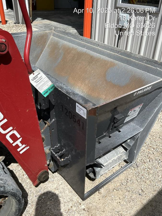 2020 PALADIN 72" Side Discharge Bucket