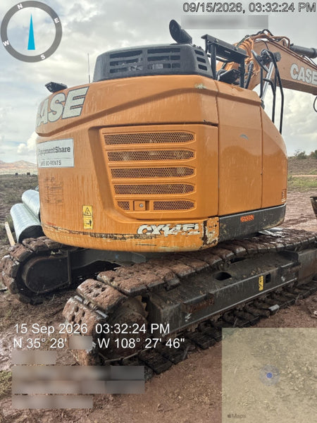 2022 CASE CX145D SR