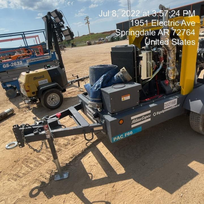 2022 ATLAS COPCO PAC F66 KD