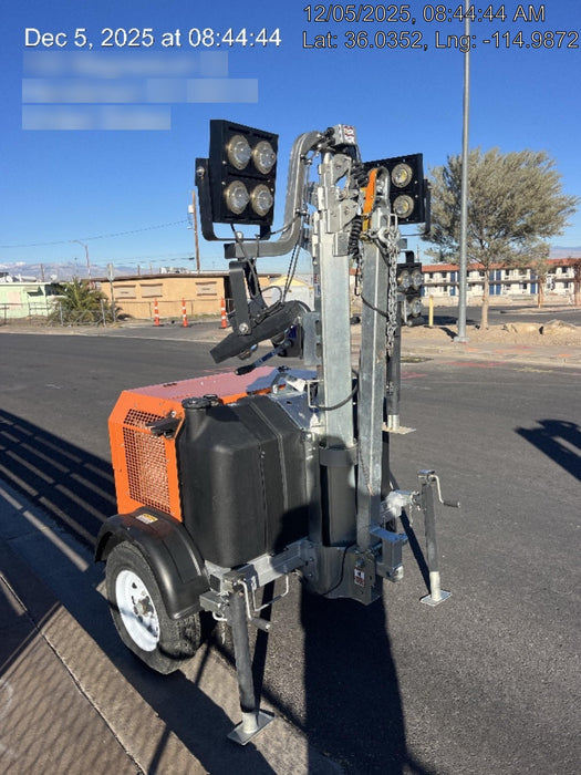 2024 Wanco WLTT-4MM4K Diesel, Deep Sea Controller, Shore Power Plug, Auto Start, (4) 350W LED Floodlights, 4kW Generator, 60 Gal Fuel Tank, 2" Ball, T3