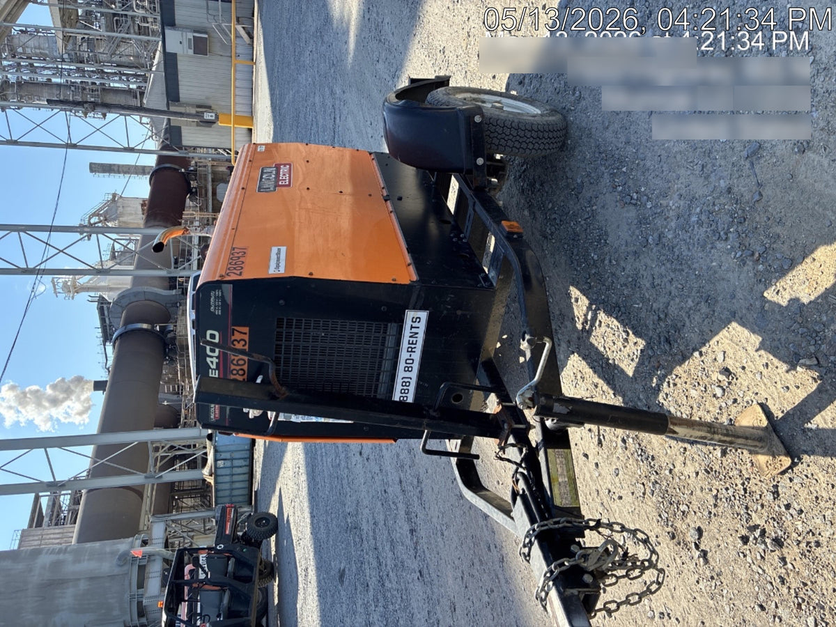 2022 Lincoln Electric LE400 Kubota V1505, Trlr, Cable Rack, Light Kit, ES Decals, T3
