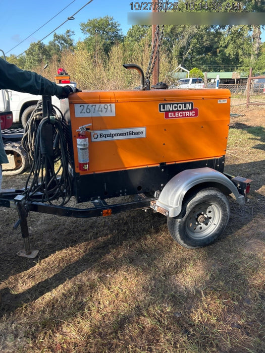 2022 Lincoln Electric LE400 Kubota V1505, Trlr, Cable Rack, Light Kit, ES Decals, T3