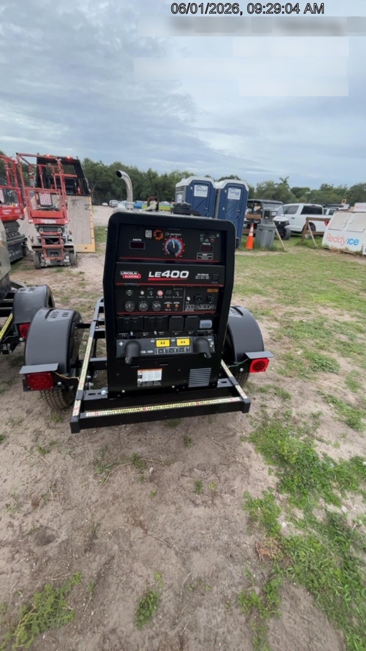 2024 Lincoln Electric LE400 Kubota V1505, Trlr, Cable Rack, Light Kit, ES Decals, T3
