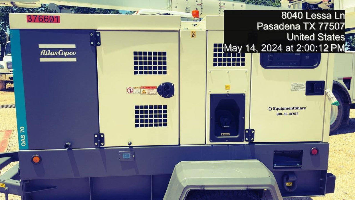 2023 ATLAS COPCO QAS 70