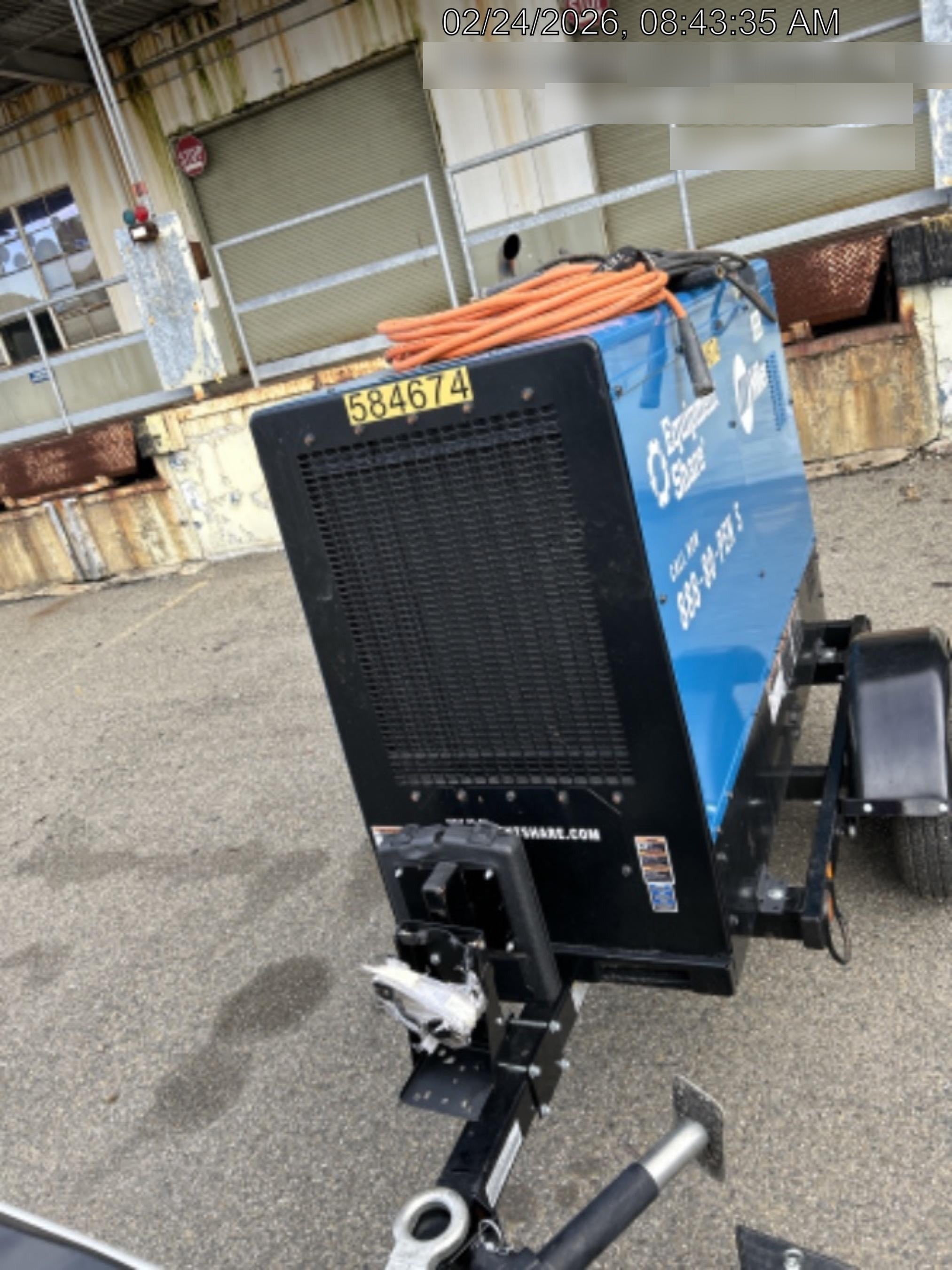 2025 MILLER ELECTRIC BIG BLUE 500