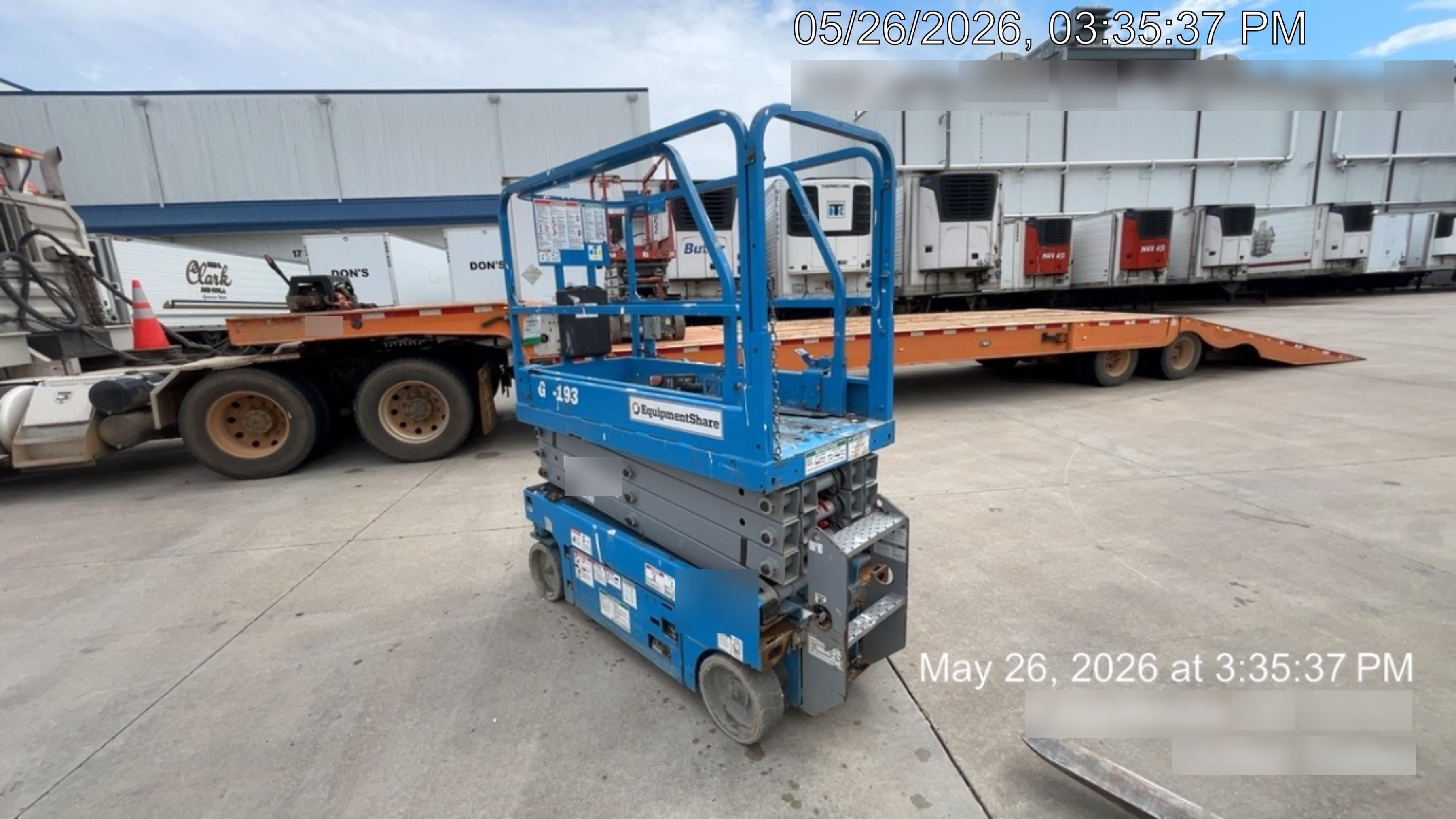 2019 Skyjack SJIII-3219 Standard Options, Trojan Batteries